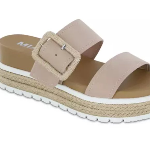 MIA | Shoes | New Mia Light Pink Sz 85 Platform Sandal | Poshmark